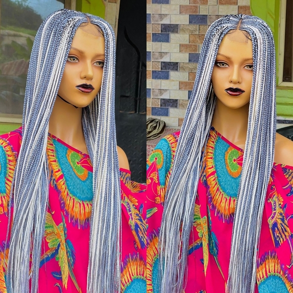 AFRICAN BRAIDED WIGS ON CLOSURE - Picture 4 of 16